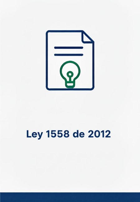 Ley 1558 2012
